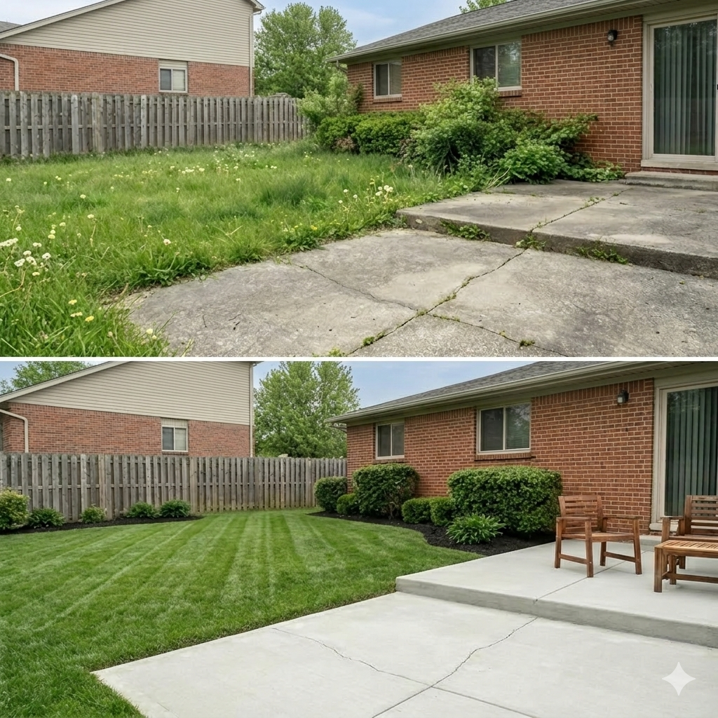 Backyard makeover